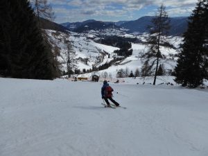 Zurück im Skigebiet