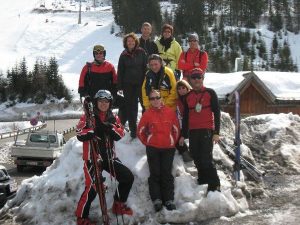 Die Teilnehmer des diesjährigen Wintersporttages