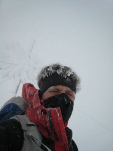Frostiger Gipfelaufenthalt am Preber