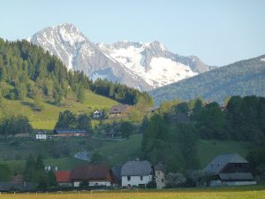Preber, Roteck und Gr. Barbaraspitze hoch über Seebach